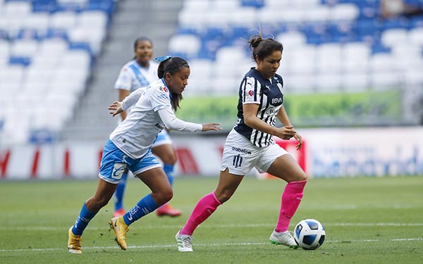 Puebla Femenil cayó en el Gigante de Acero ante Rayadas