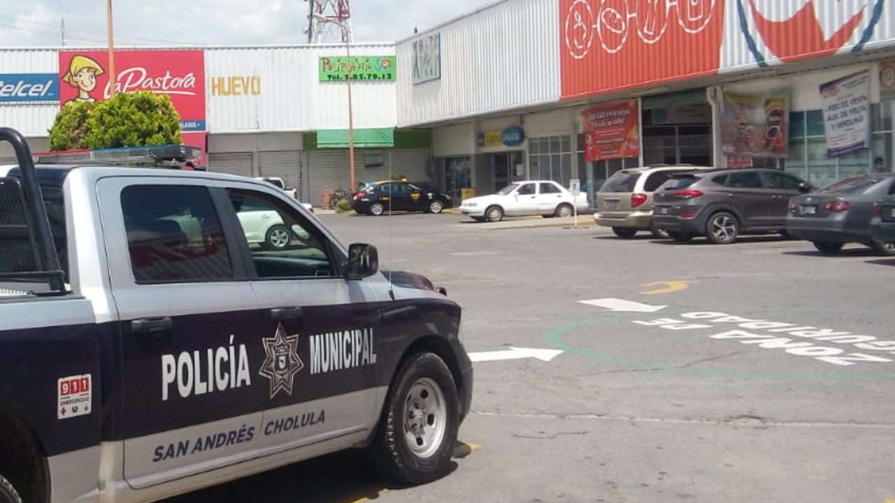 La Secretaría de Seguridad de San Andrés Cholula continúa con el Operativo “Plaza Segura”