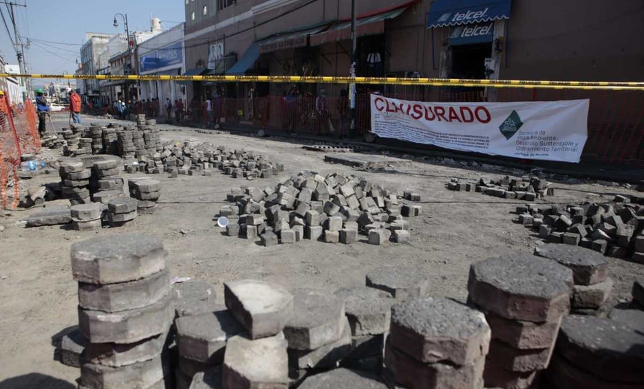 Rehabilitación de calles del Centro Histórico se heredarán al siguiente gobierno: Rivera Vivanco