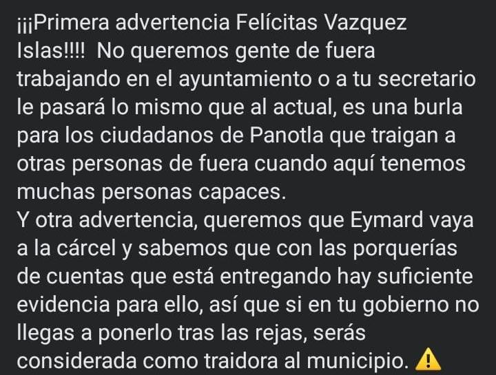 Piden a nueva administración de Panotla enjuiciar a actual alcalde