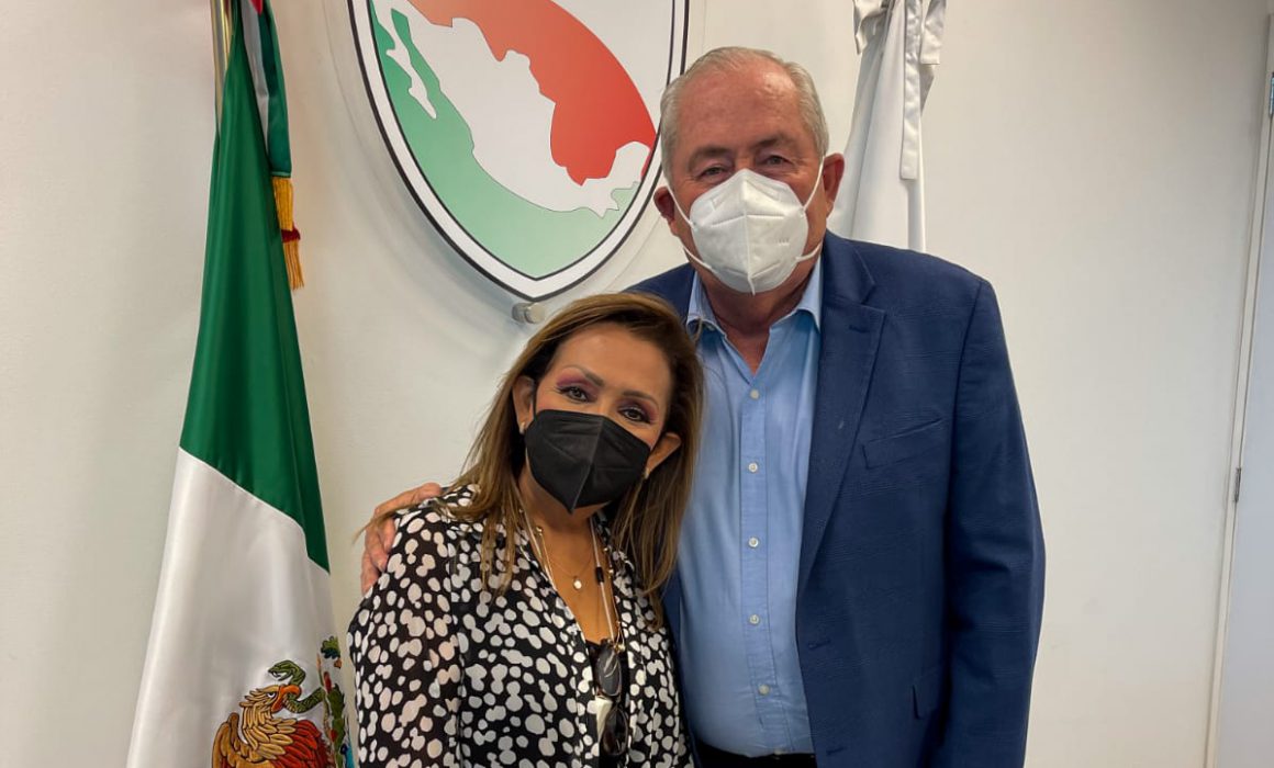 Se reúne Lorena Cuéllar con titular del SESNSP; busca posicionar a Tlaxcala como estado seguro