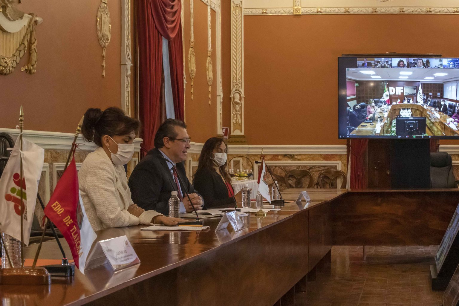 Sandra Chávez y Marco Mena inauguran conferencia nacional de procuradurías de protección de niñas, niños y adolescentes