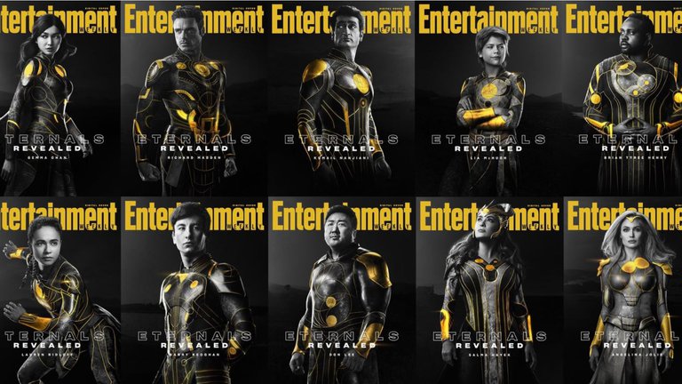 Salma Hayek aparece en portada para personajes de Marvel “The Eternals”