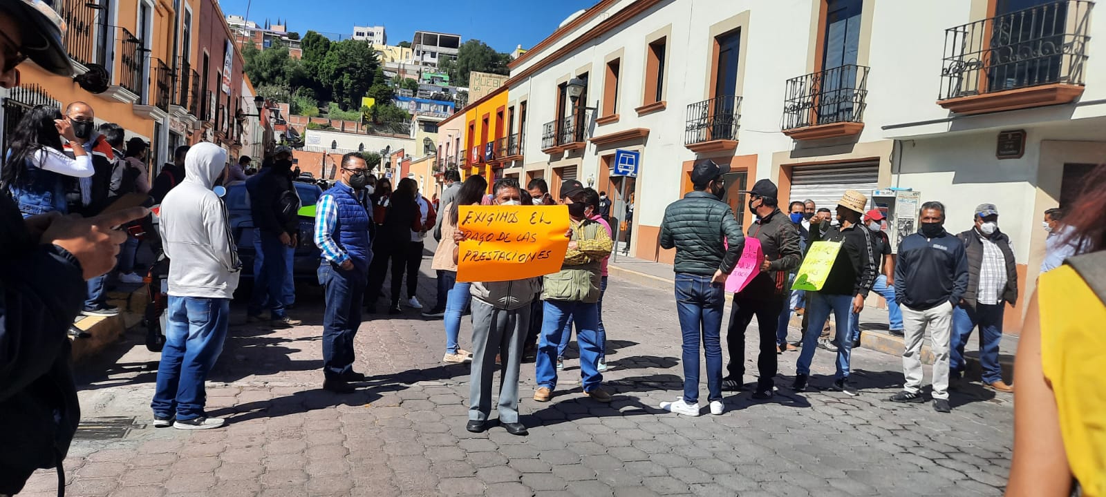 Capital de Tlaxcala sin agua por problemas en Capam, les adeudan prestaciones a trabajadores 