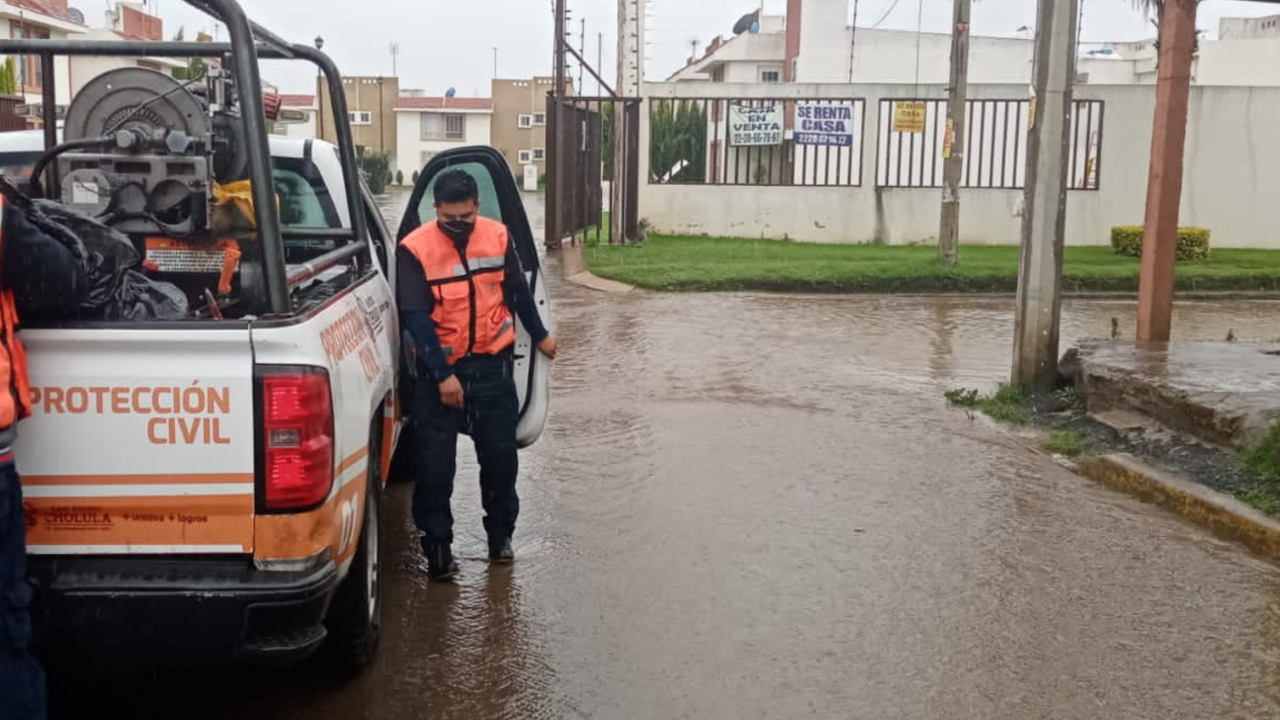 Ayuntamientos de San Andrés y San Pedro Cholula han comunicado que el paso del Huracán “Grace” no ha dejado afectaciones de gran magnitud