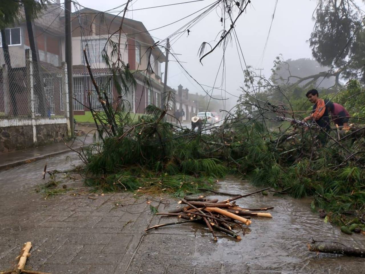 Ayuntamiento reporta saldo blanco tras paso del Huracán Grace