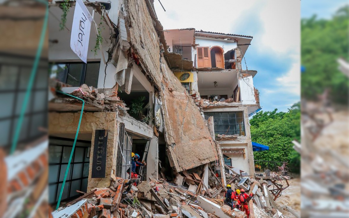 Huracán Nora: Sin vida fue localizado un menor tras derrumbe de Hotel 