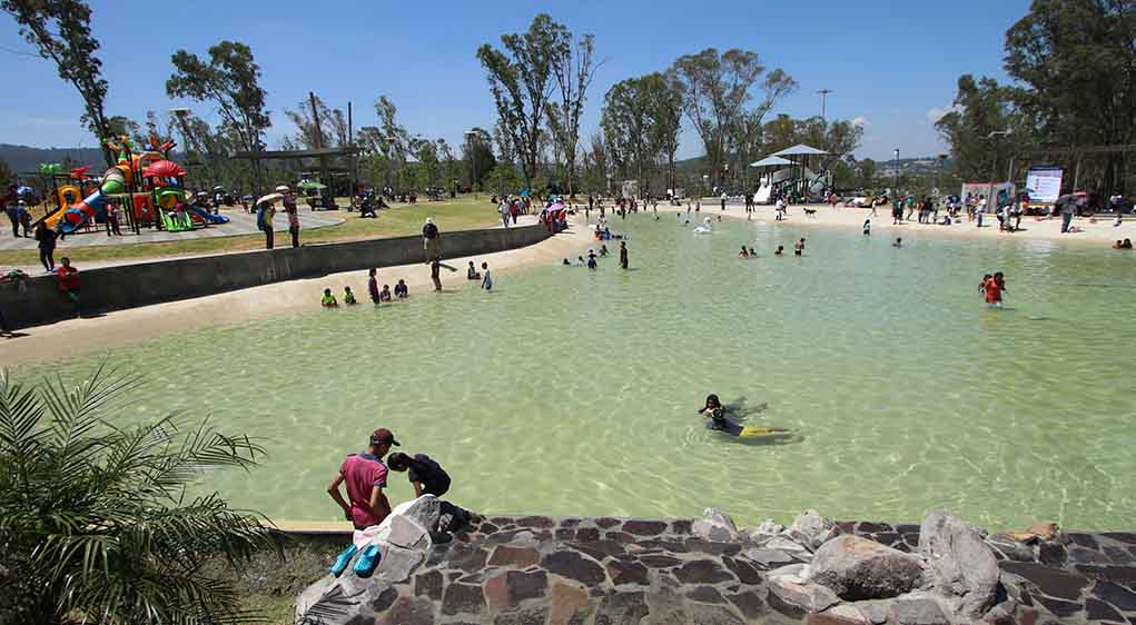 “Playa Amalucan” se convertirá en fuente antes de que termine el año