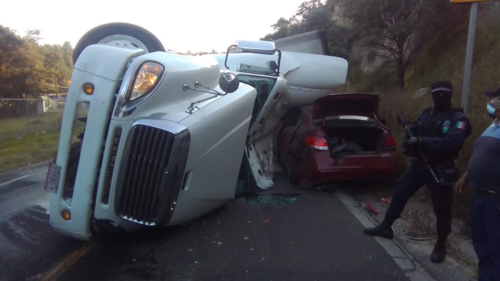 En 72 horas ocurrieron 7 percances viales en la México-Puebla dejando 5 víctimas mortales y más de 12 heridos