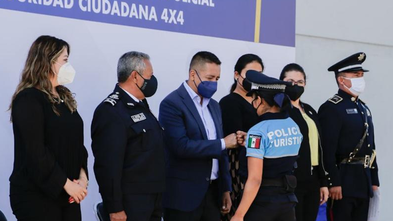 Ayuntamiento de San Andrés Cholula efectúa acciones para reforzar la seguridad del municipio  