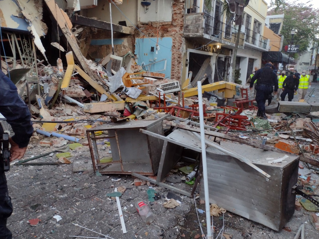 Explota taquería en Villahermosa; se registra una víctima mortal y una persona lesionada