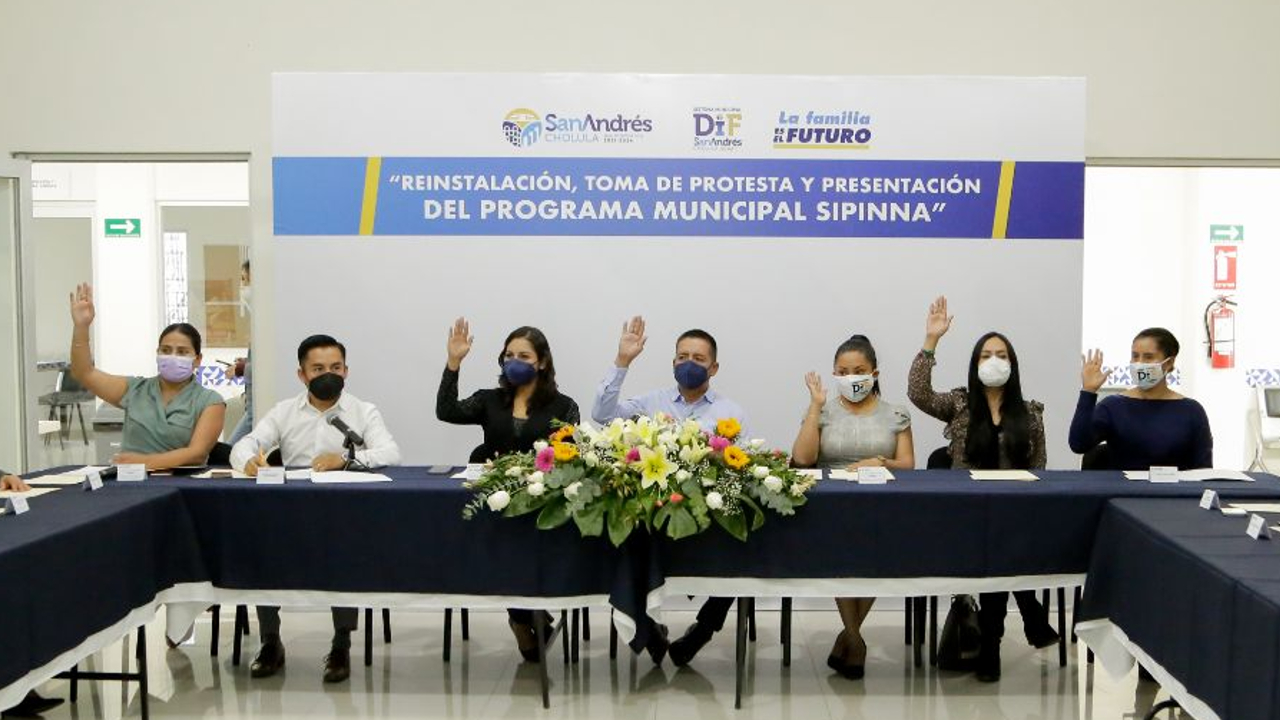 En San Andrés Cholula reinstalan el Programa Municipal SPINNA 