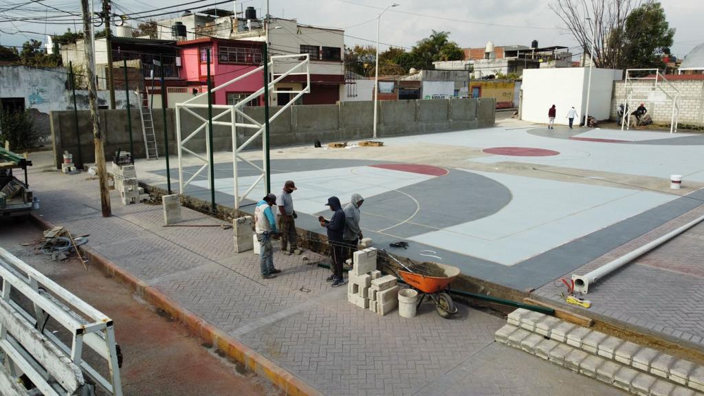 En menos de 100 días de gobierno, en Atlixco se entregará obra educativa y deportiva