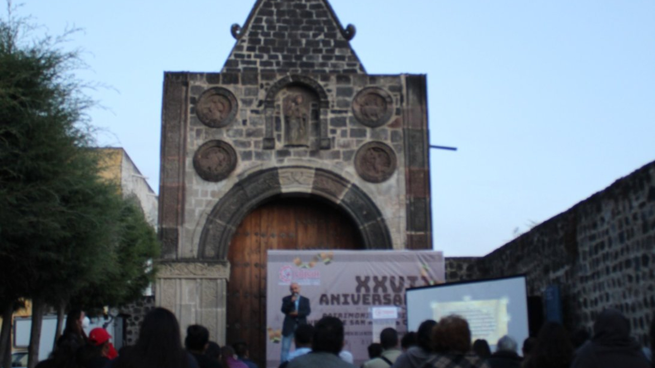 Ayuntamiento de Calpan difunde el valor histórico del Ex-convento del municipio 