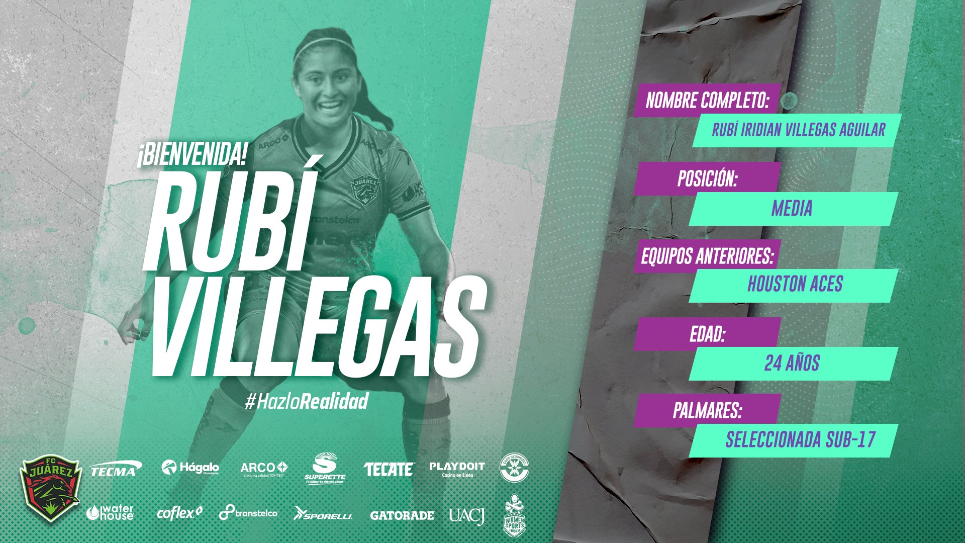 Rubí Villegas, otra poblana que buscará destacar en la Liga MX Femenil