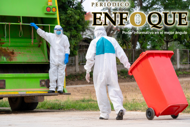 Alarman Contagios de COVID-19 por contacto con la Basura de los Infectados.