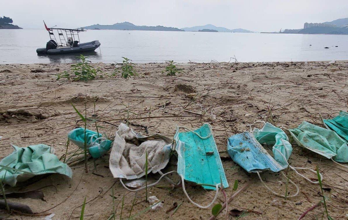 Cubrebocas habrán provocado hasta 6 mil toneladas más de contaminación marina en 2020