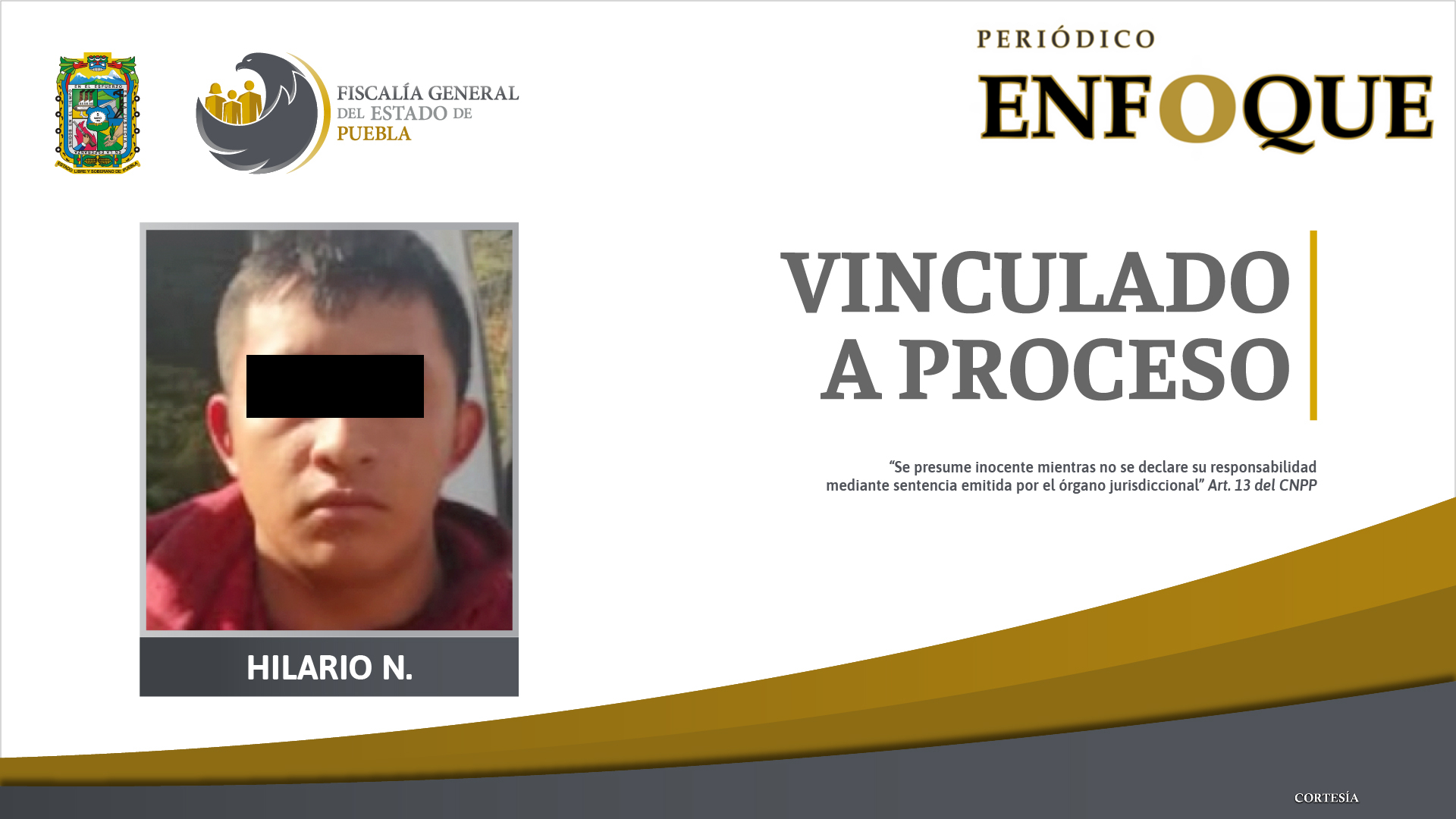 Vinculan a Proceso a asaltante de carretera. 