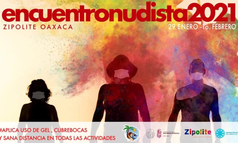 Pese a contagios de COVID, confirman Festival Nudista Zipolite, en Oaxaca