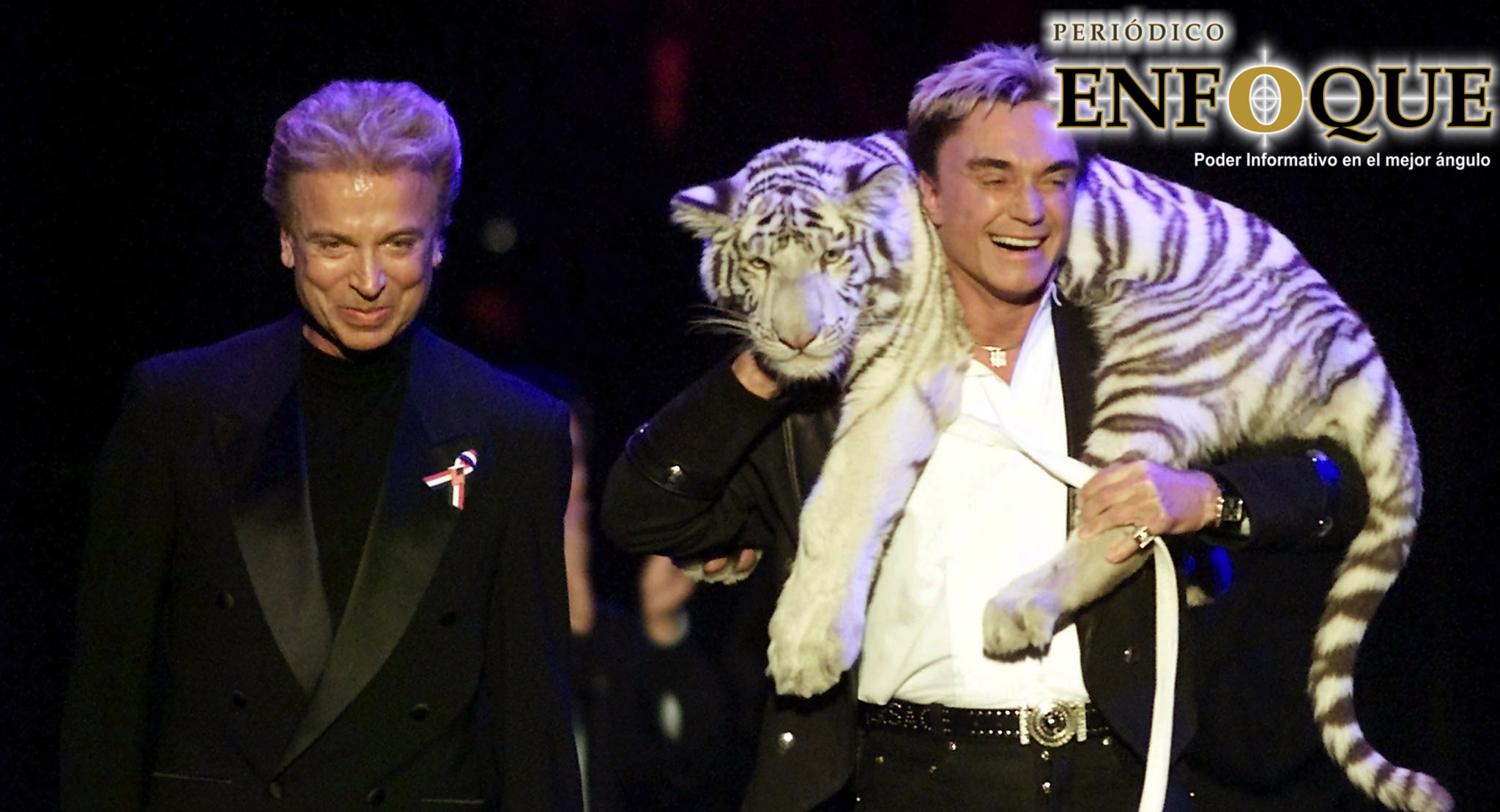 El ilusionista Siegfried Fischbacher falleció en Las Vegas