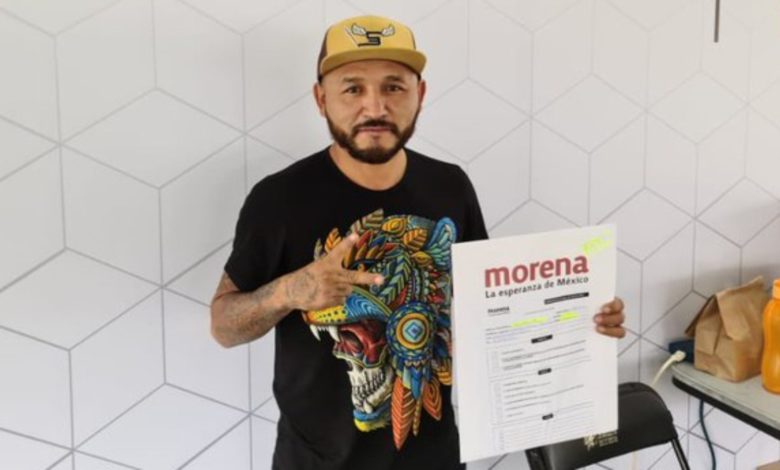 “No es por el hueso”: “El Mijis” se registra como candidato a diputado con Morena