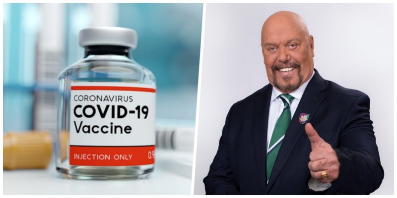Presume el "Perro" Bermúdez que fue vacunado contra Covid-19 y genera polémica en redes