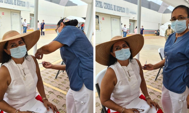 Regidora de Acapulco causa polémica por presumir vacuna contra COVID-19