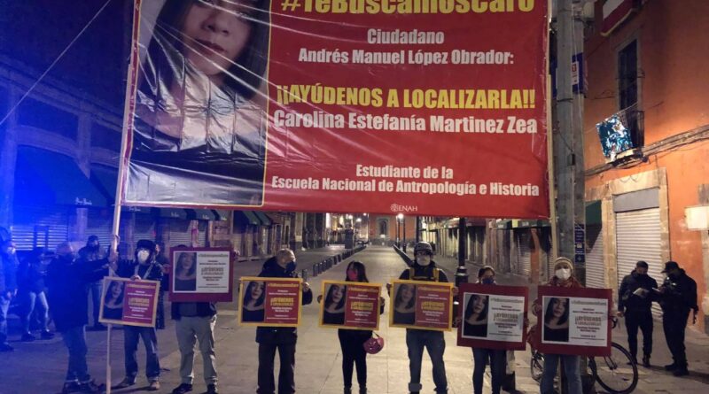 Localizan sin vida a Carolina Estefanía Martínez, alumna desaparecida de la ENAH