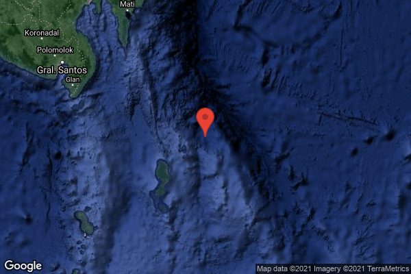 Se registra sismo de magnitud 7 en el sur de Filipinas