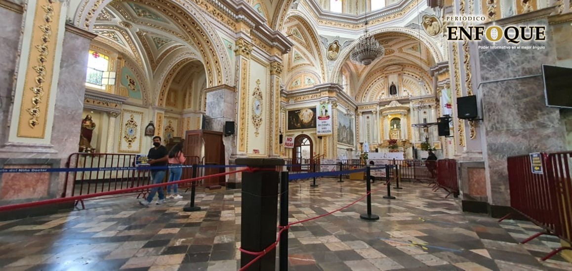 Reabre sus puertas Santuario del Niño Doctor de Tepeaca con aforo del 20%    