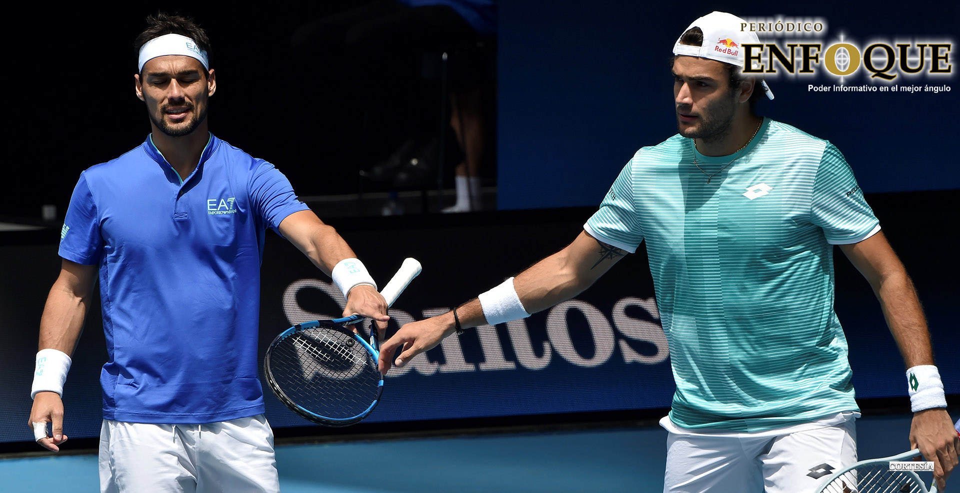 Italia da la sorpresa en la ATP Cup al derrotar al Selectivo Austriaco. 