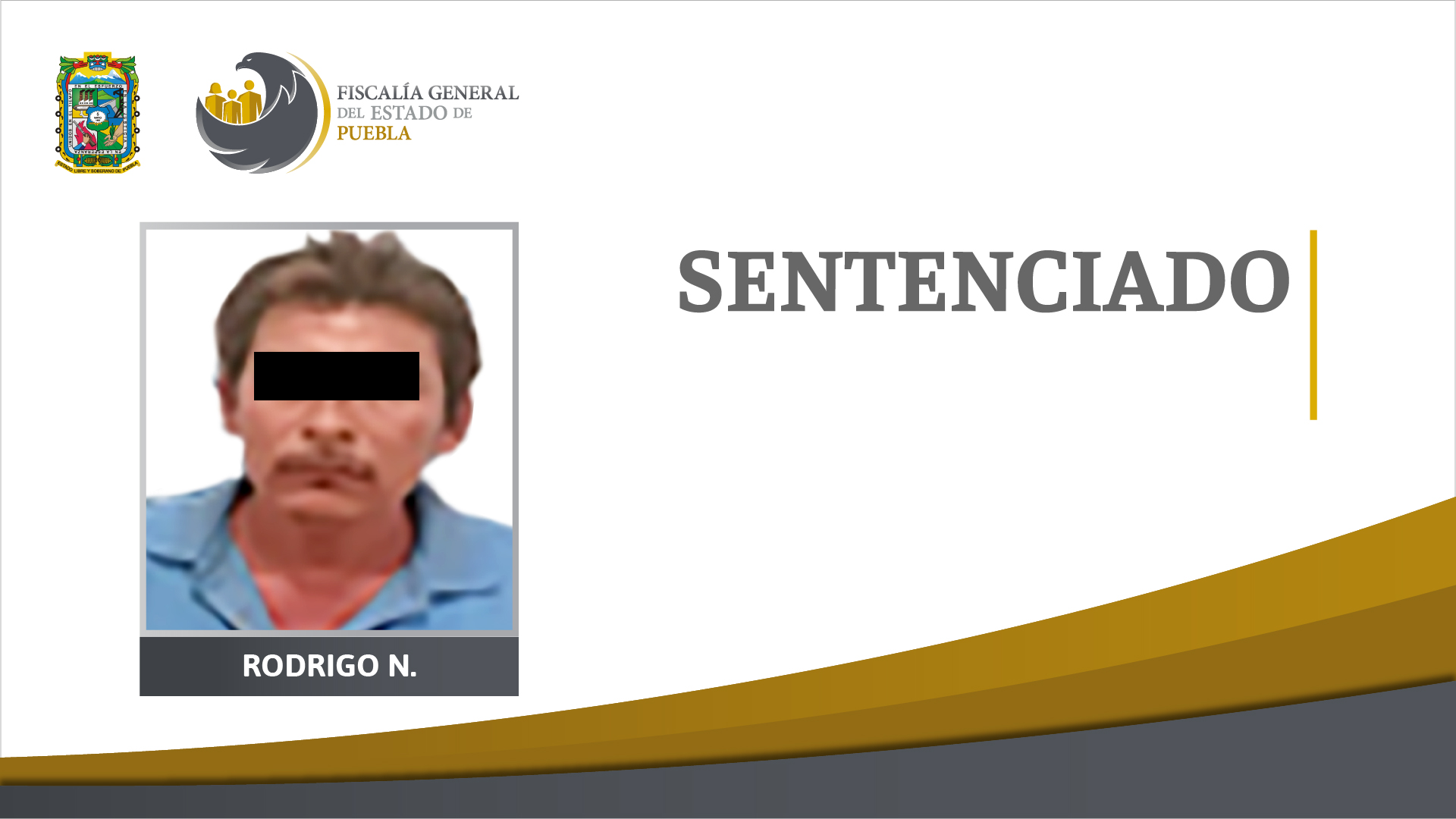 Rodrigo N. sentenciado por posesión de mercancía robada en Acajete