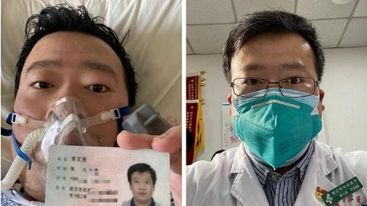 Miles en China honran a Li Wenliang, el médico que 'destapó' el covid-19