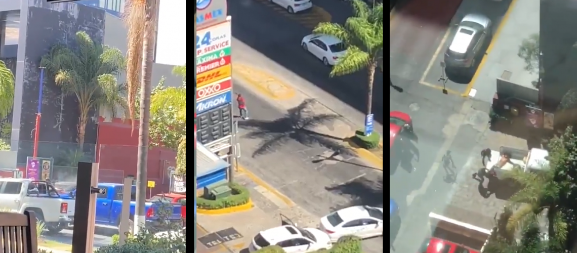 Reportan balacera en inmediaciones de centro comercial en Zapopan, Jalisco (Vidoe)