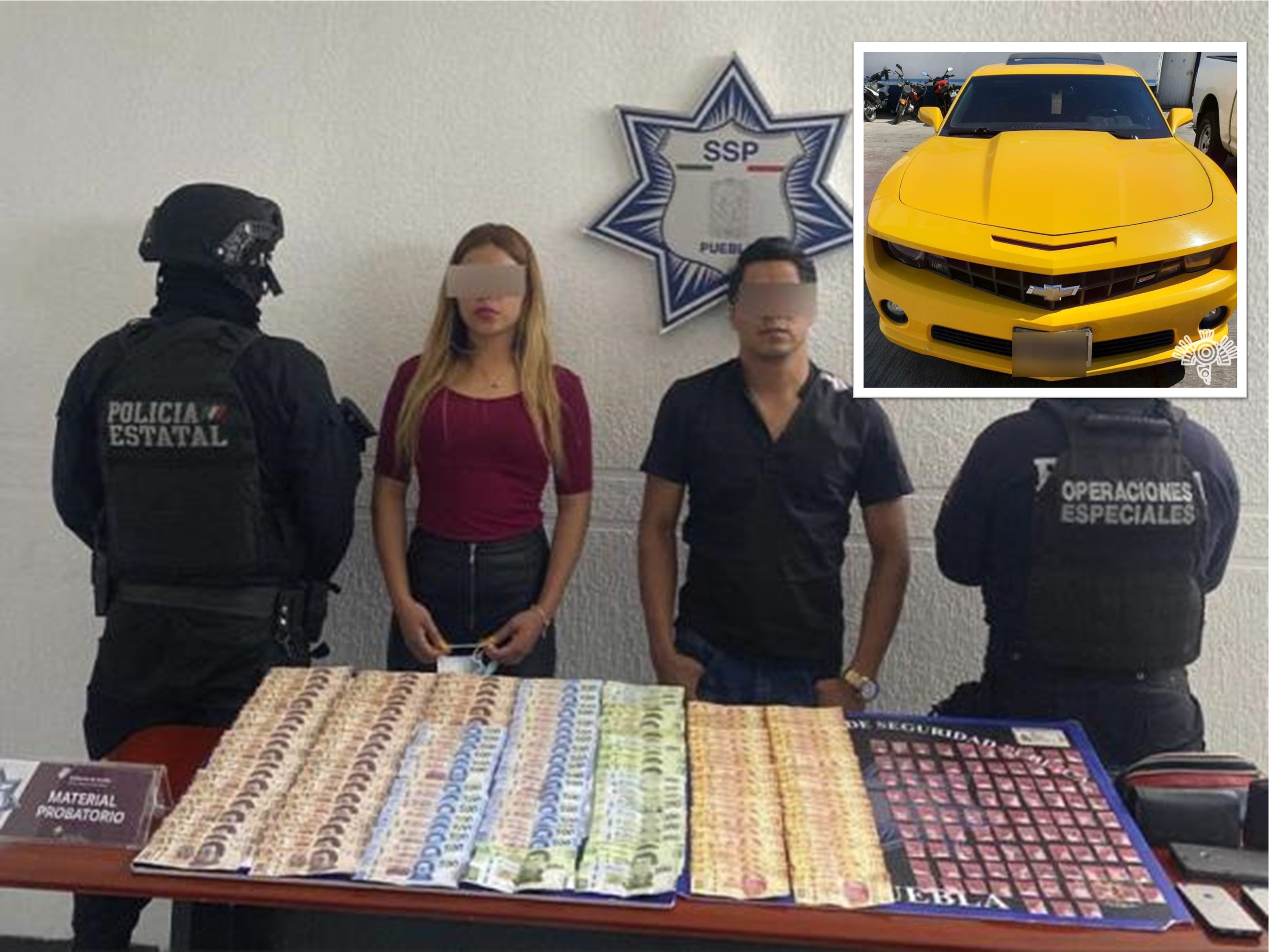 Capturan en Tecamachalco a presuntos distribuidores de droga 
