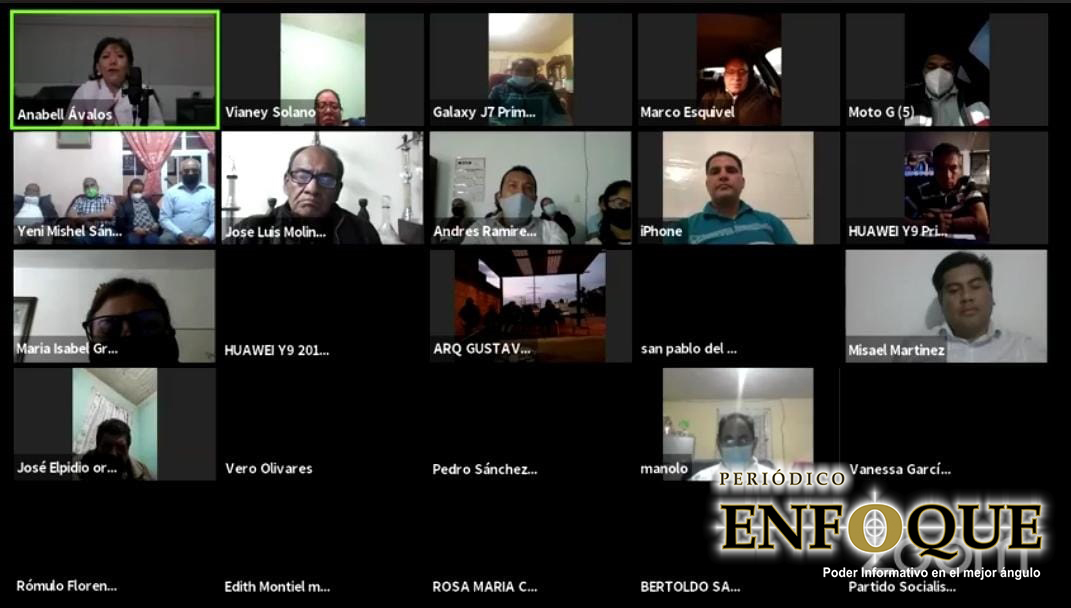 Llama Anabel Ávalos a trabajar en favor de Tlaxcala; se reunió con militancia del PS