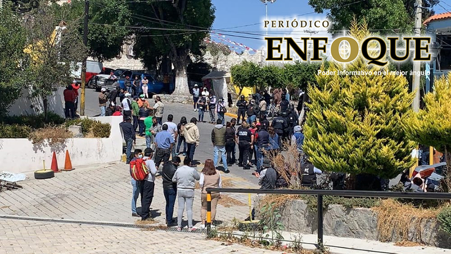 Tras 11 meses, alcalde de Totolac recupera la presidencia municipal; fue tomada por pobladores