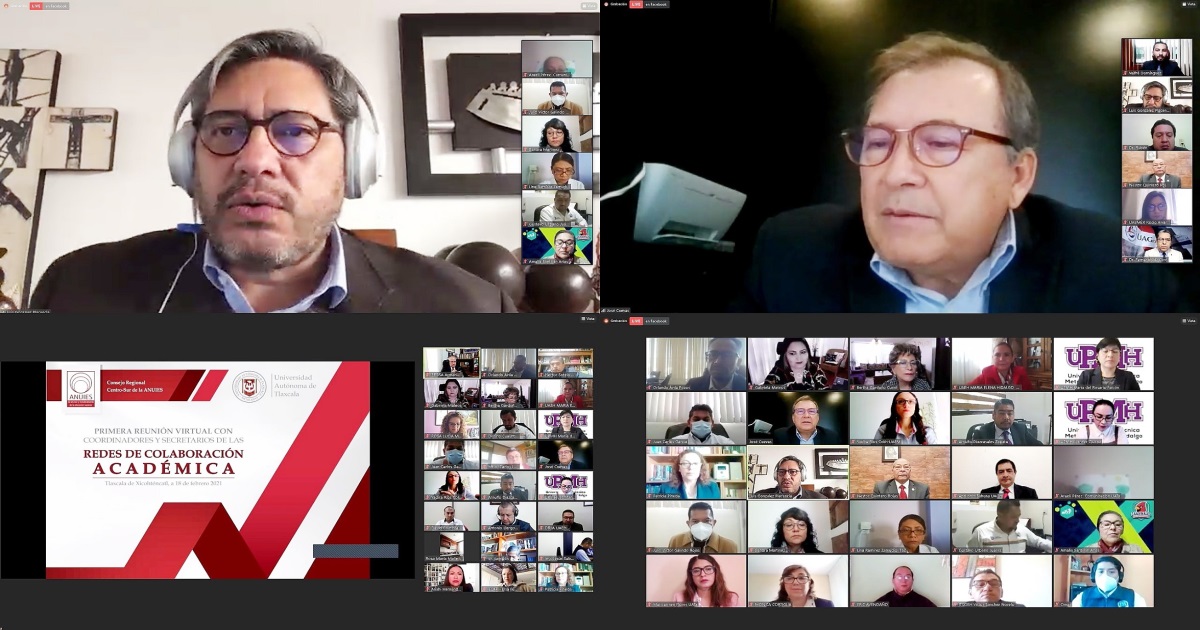 Reúne UATx a redes de colaboración académica de ANUIES
