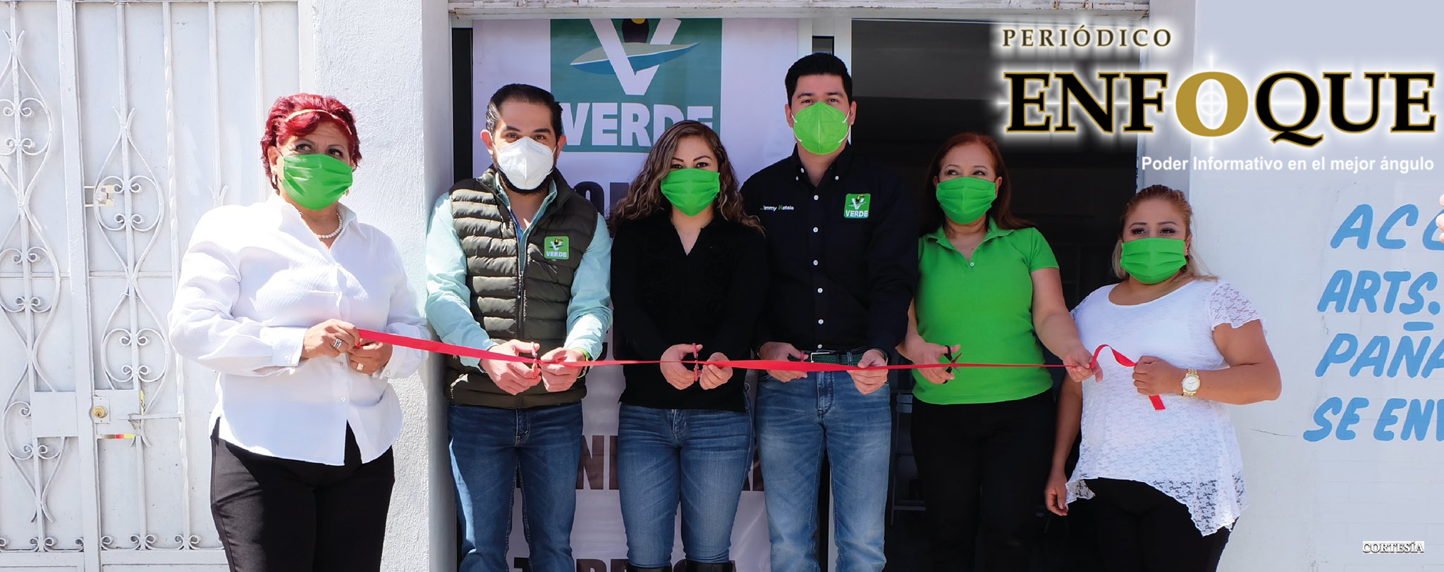 El Partido Verde de Puebla inaugura nuevas oficinas en Tepeaca.  