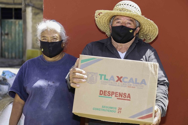 DIF Estatal y ‘Supérate’ inician segunda etapa de entrega de despensas a familias vulnerables