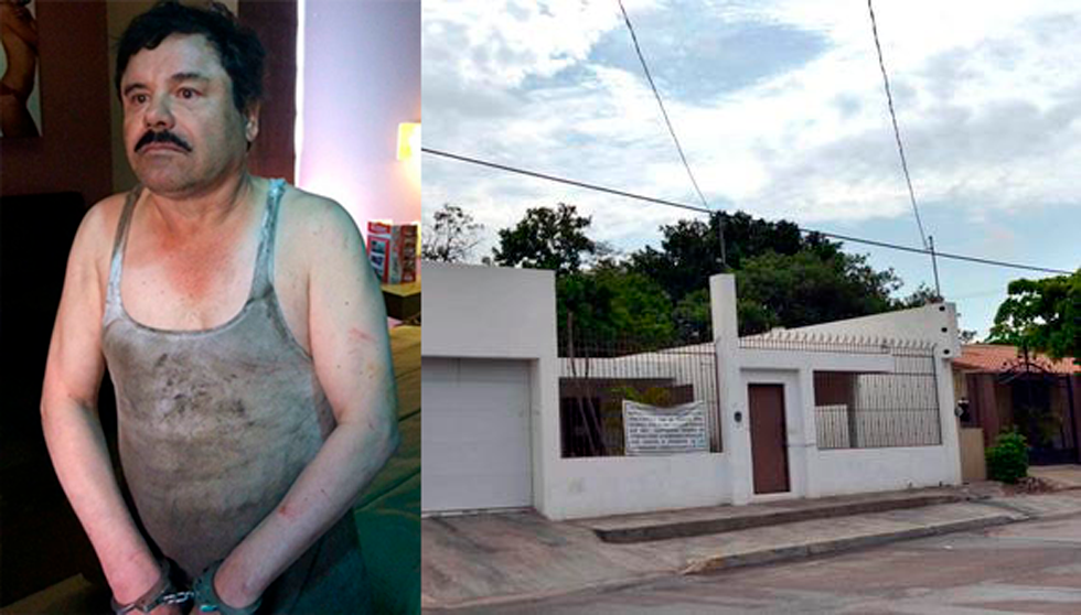 Casa donde se fugó 'El Chapo', una de las propiedades a rifar por la Lotería Nacional