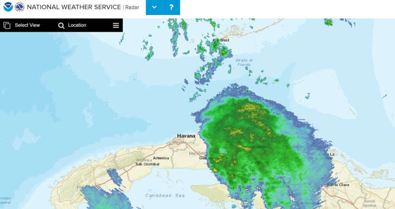 Tormenta tropical 'Elsa' sale de Cuba y se dirige a Florida