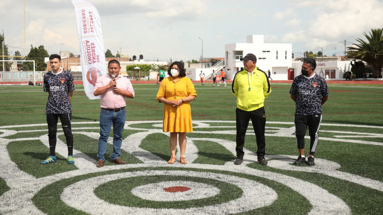 Gobierno de San Andrés Cholula continúa apoyando a la recreación de actividades deportivas 
