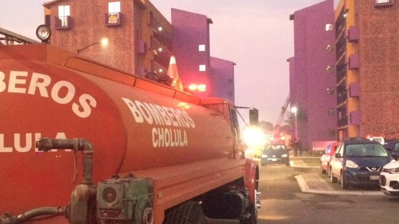 Incendio en Cuautlancingo deja un saldo de dos heridos 