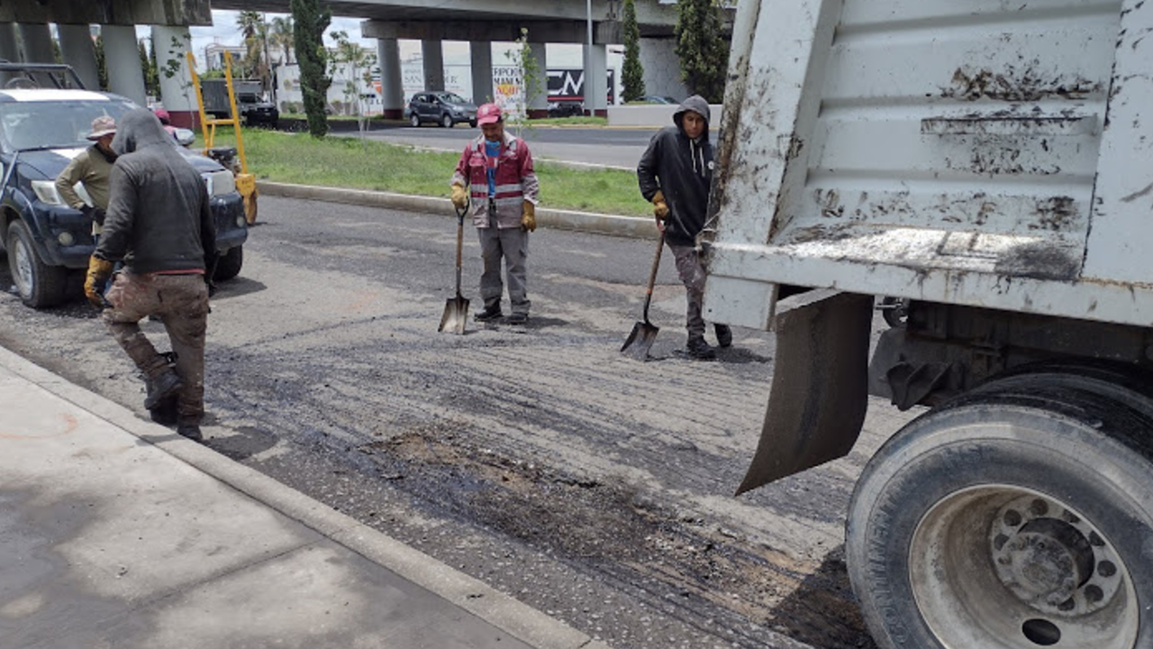 Ayuntamiento de San Andrés Cholula continúa con sus tareas de optimización de movilidad vial 