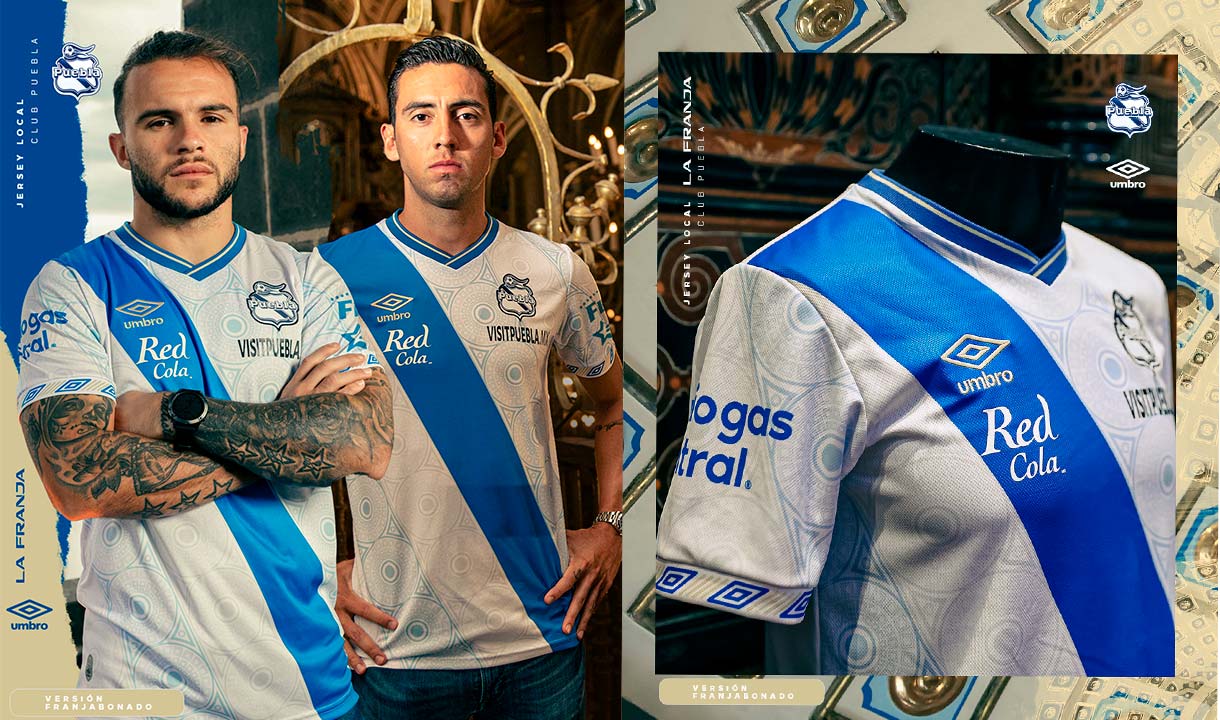 Puebla mostró su nueva playera sin patrocinador principal 