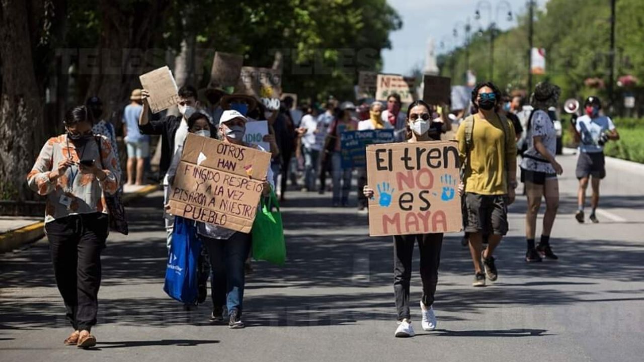 Tren Maya: habitantes de Campeche que evitan ser desalojados, denunciaron intimidaciones del gobierno federal e incluso de Morena
