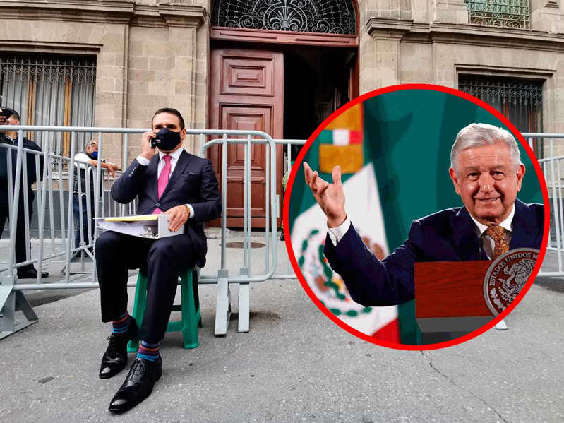 Batea otra vez López Obrador a Aureoles para evitar ‘espectáculo’