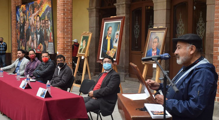 “De lo Académico a la Libre Búsqueda”, exposición de Martín Rojas en Tlaxco.