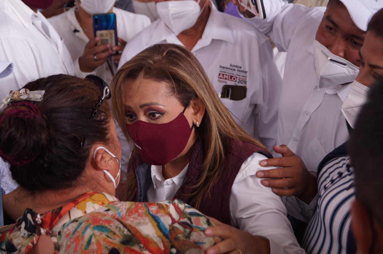 Reitera Lorena Cuéllar compromiso con la salud y la educación 